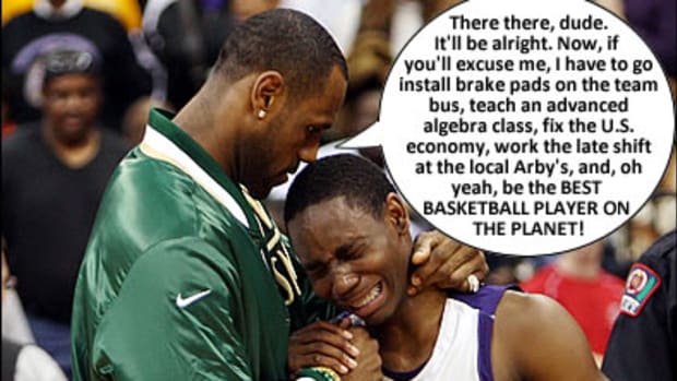 LeBron James Does LITERALLY EVERYTHING
